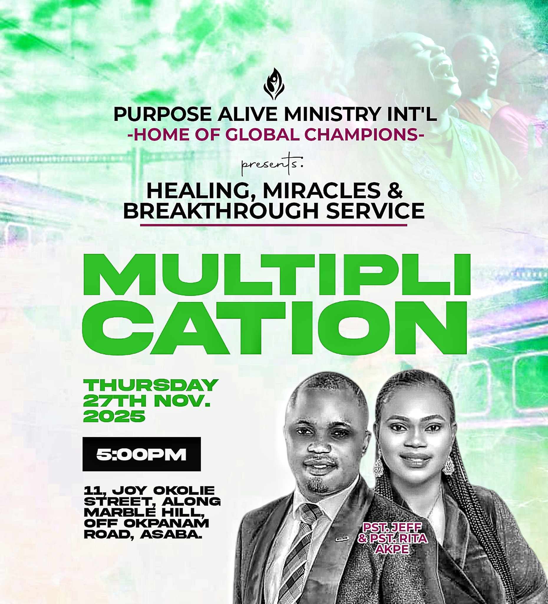 Healing and Deliverance service
